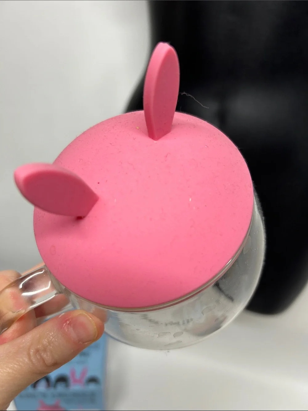 Bob's Burgers Louise Glass Mug - Pink Bunny Ear Lid